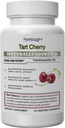 SuperiorLabs Tart Cherry 1000 mg Extract, 2% Proanthocyanidins, Suporturi Nivele de acid uric echilibrat, Seminte de telina si extracte de piper negru pentru absorbtie maxima, 60 Capse Veg