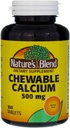 Blend de calciu masticabil 500 mg, 100 comprimate (pachet de 3)