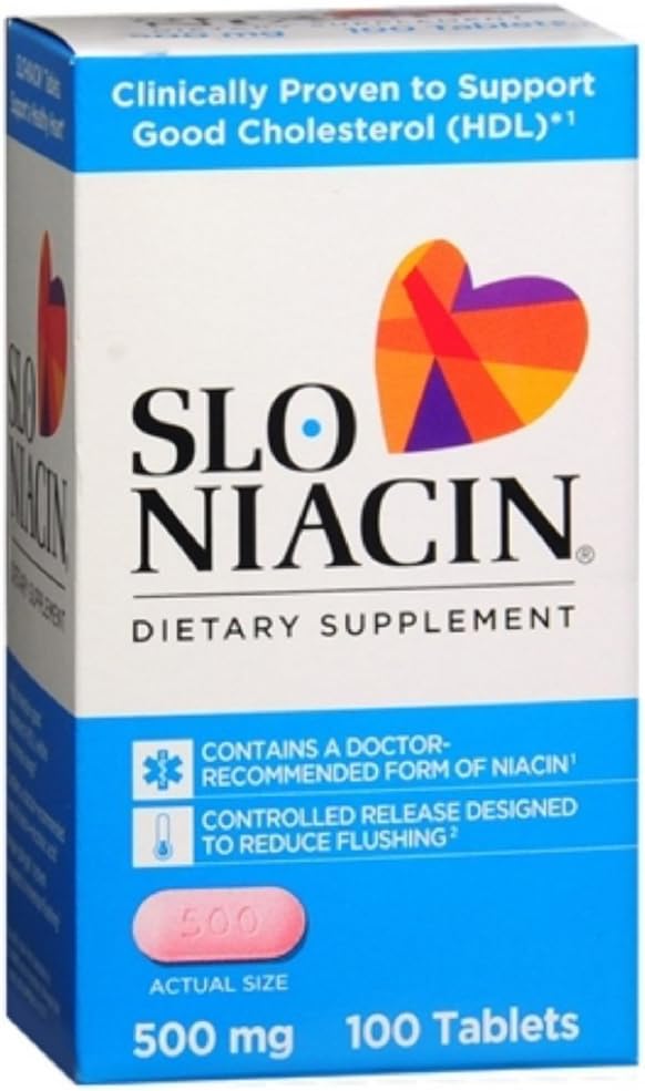 Slo-Niacin 500 mg comprimate 200 comprimate