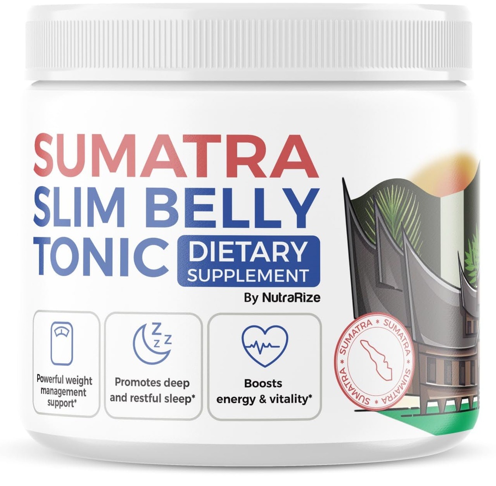 NutraRize Sumatra Slim Belly Tonic pulbere - Supliment alimentar, All-Natural maxim de putere pulbere, Recenzii (1 ambalaj)