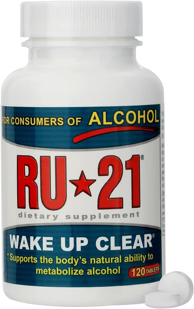 The Supplement for When You Want to Drink & Go to Work The Next Morning | Feel Better After Celebrating & Support Your Liver | Trusted for 23+ Years | Made in USA (120 Pills, 60 Servings)