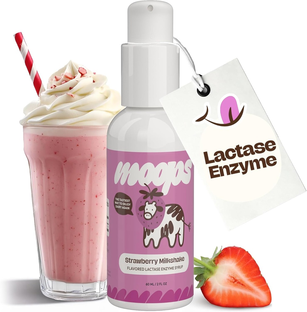 Moops lichid Lactase Enzyme Syrup 2oz 