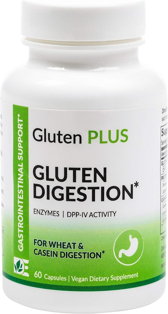 Gluten Digestive Enzim - Suport digestiv - Supliment pentru Digesting Gluten - Suport pentru sanatate si absorbtie nutrienta 