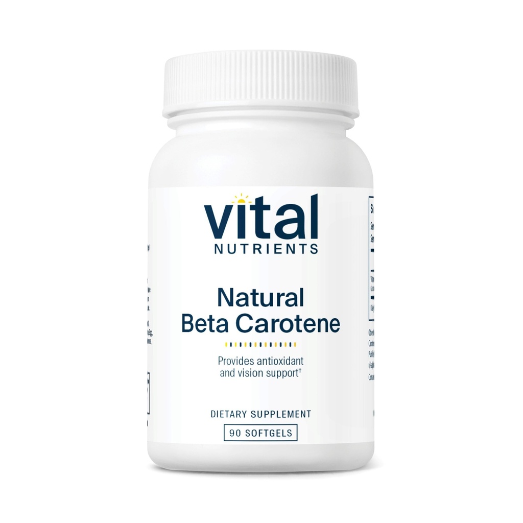 Vital Nutrients Natural Beta Caroten 25.000 UI 