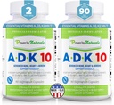 Putere prin Naturals ADK Suplimentul de vitamine 