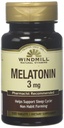 Mori de vânt Melatonina 3 Mg Tabs 100'S Windmill