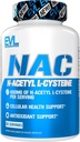 Evlution Nutrition NAC N-Acetyl L-Cysteine - 600 mg N-Acetyl L-Cysteine Per Serving - Suport antioxidant - Asistență medicală - Supliment alimentar - Vegan & Gluten gratuit - 60 Capsule vegetale - 60 Serviri