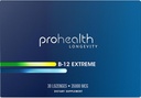 ProHealth Vitamin B 12 Extreme- 35,000 mcg Mega Doză, 7 X Concentraţie (30 Tablete sublinguale Dissolvabile) Concentraţie suplimentară, B 12 Vitamină, metilcobalamină, dibenozidă, Cyanocobalamină, Hydroxocobalamină