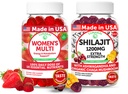 Lunakai Statele Unite ale Americii Made Womens Multivitamine & Gumit Gummies Bundle 