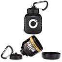 OnMyWhey - Pulbere de proteine și supliment Funnel Keychain, Portable to- Go Container pentru sala de sport, antrenamente, fitness, și de călătorie - TSA aprobat, Combo 2- Pack w/ 1 Modern & 1 Classic