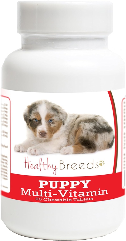 Sănătoși Rase Australian Shepherd cățeluș Multivitamine comprimat 60 Număr