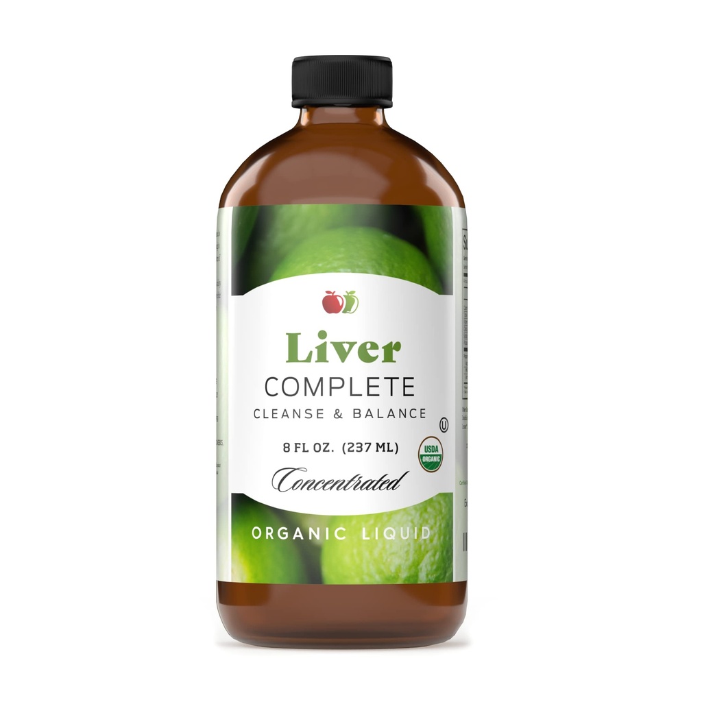 Ficat complet 8oz Organic Liquid concentrat - Ficat Curățare & Digestive Bitters Suplimentul Oțet