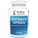 Berg Capsule Electrolite - Suplimente electrolitice pentru susţinerea energiei, rezistenţei şi hidratării - Sugar Free, No Maltodextrin, Keto Friendly - 160 Caps