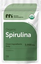 Micro Ingrediente Organic Spirulina Supliment, 720 tablete (4 lună de aprovizionare), Nu Filler & non-GMO, bogat în proteine Vegane, vitamine și prebiotice, Spirulina pastile Premium