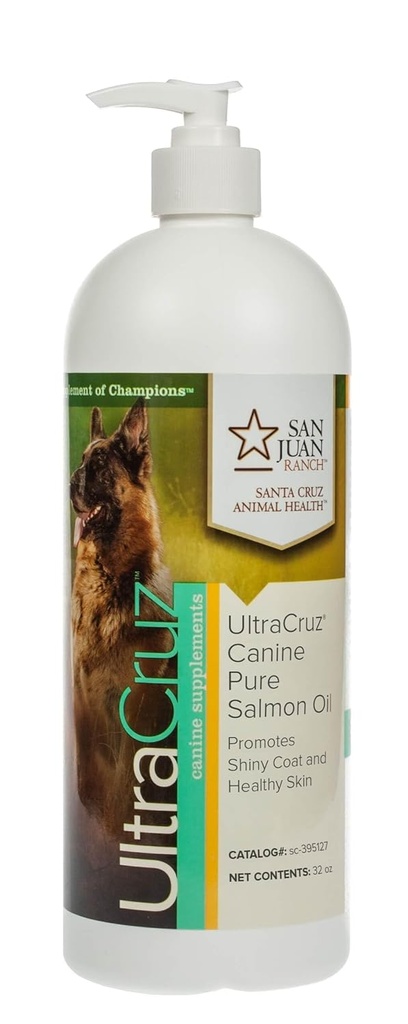 UltraCruz Canin Pure Somon Suplimentul de ulei pentru câini, 32 oz,sc-395127