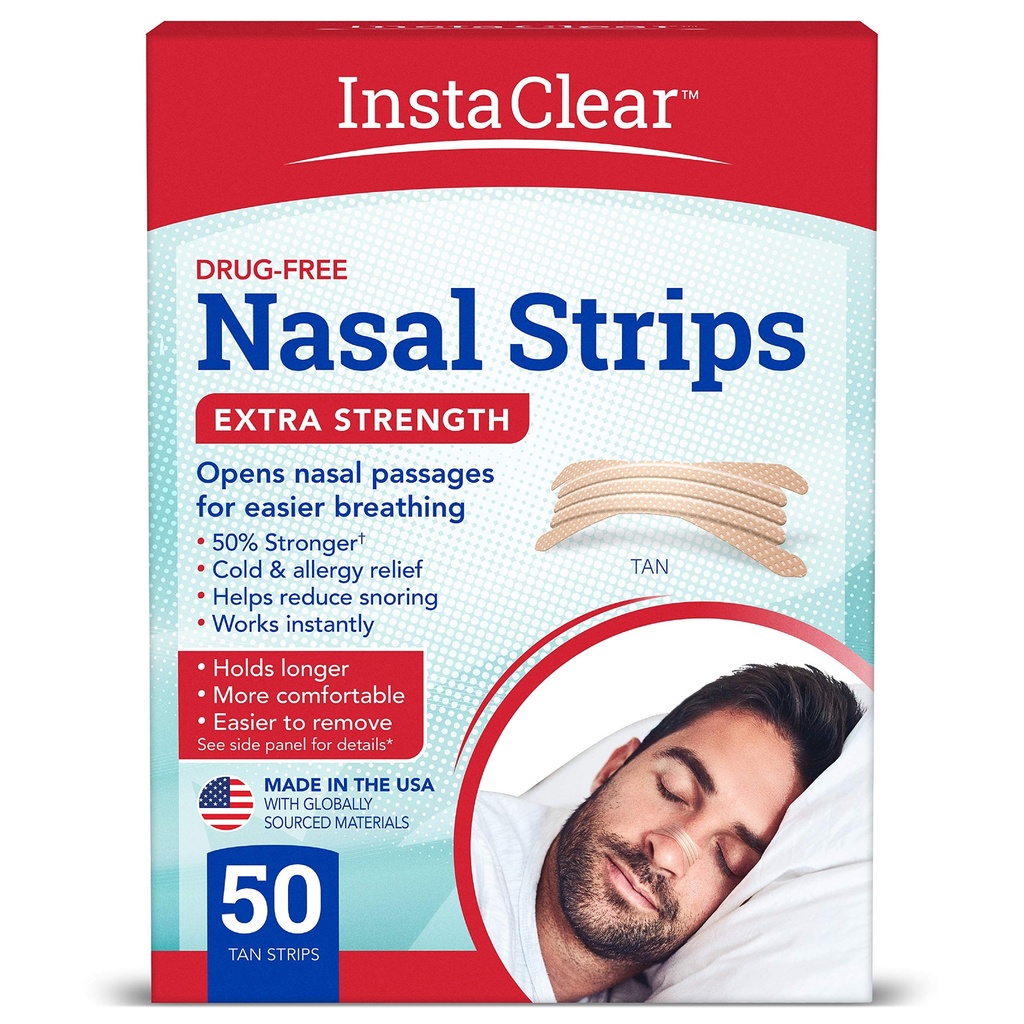 Stripuri nazale foarte puternice, Tan 50 ct 