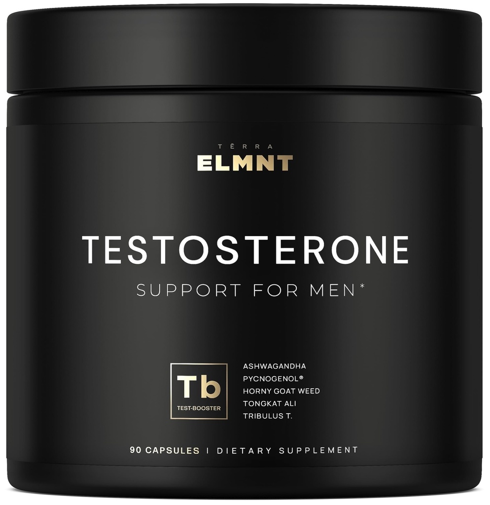 21,800mg Testosteron Booster pentru barbati 8X Putere w. Ashwagandha, Tongkat Ali, Pycnogenol, Tribulus - Total T Testosteron Supliment pentru barbati Sporirea Libidoului Test Booster + musculare pastile constructor