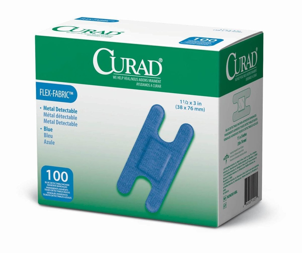 Curad Knuckle, Bandaj detectiv albastru, 100-contă