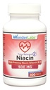 Wonder Laboratories High Potancy Time Release Niacin (Vitamina B3) 500 Mg 100 comprimate Non-GMO, Gluten Free Supplement