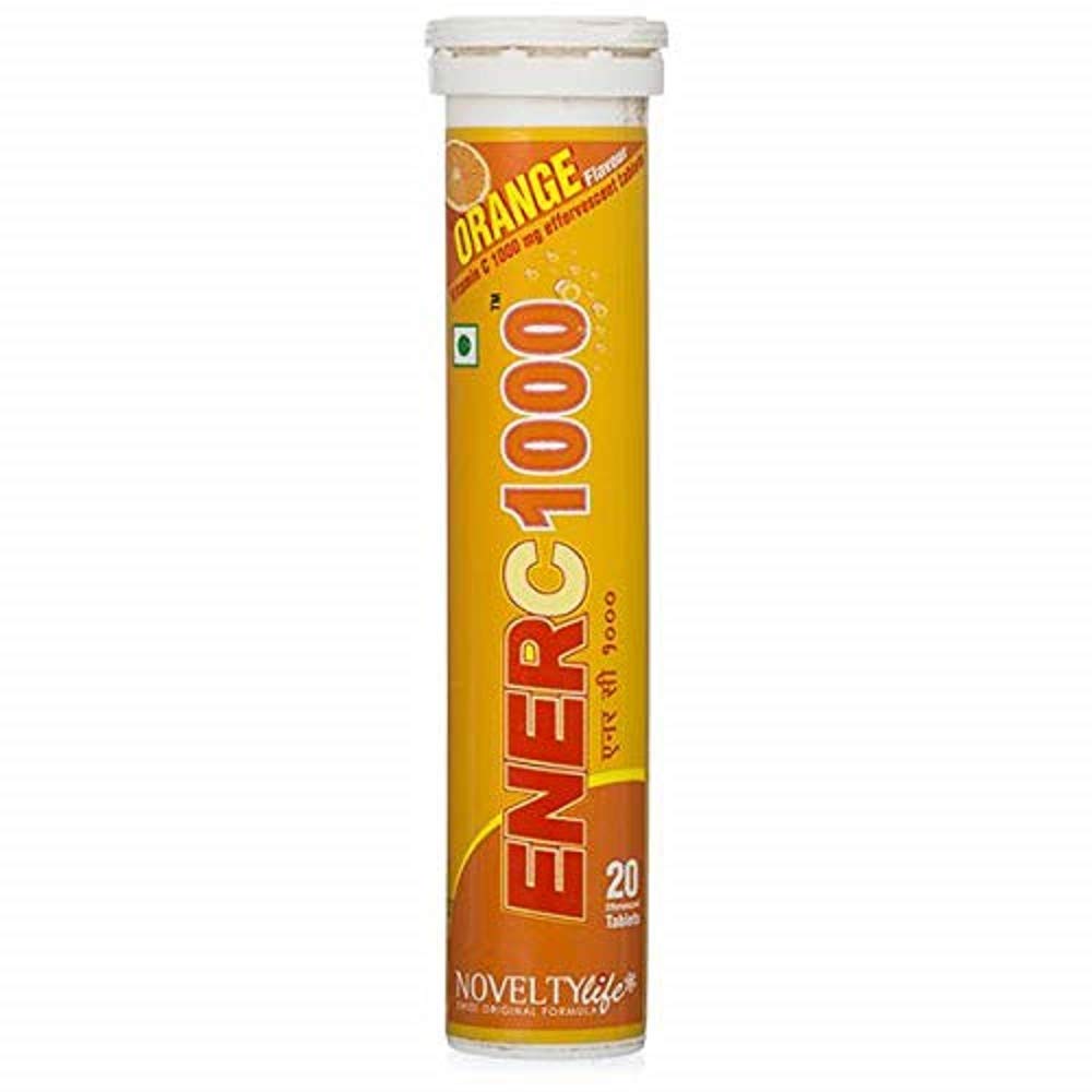 Original Ener C 1000-20 Tablete 100% Pure SKIN LIGHTING vitamina C Natural UK