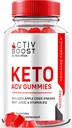NutraRize Activ Boost Keto ACV Gummies - Keto Supliment pentru pierderea in greutate avansata, Putere maximă, Gomitas Recenzii (60 Gummes)