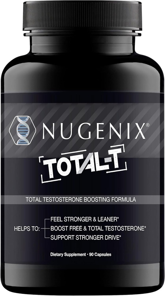 Nugenix Total-T - Testosteron Booster gratuit și total, 90 Conte