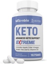 Microbio Keto ACV Pastile extreme 1675MG Keto suport Blend Capsule Alternative la Keto ACV Gummies Formulat cu Apple Cidru Oţet extra Fecioară Olive Pulbere de ulei verde Ceai 60 capsule