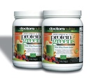 (Pachet de 2) PH50 Proteine Greens Bea cu ingrediente ecologice certificate de către medici Nutra Nutra Nutraceuticals, 1.19 Lire (540 Grams) 50 Superfoods, Enzime digestive, Aroma de vanilie naturală