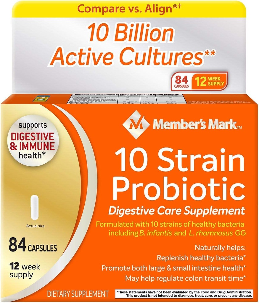 Membri Mark 10 tulpina Probiotic (84 ct.)