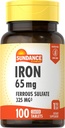 Sundance Supliment de fier Ferous sulfate 325 mg 