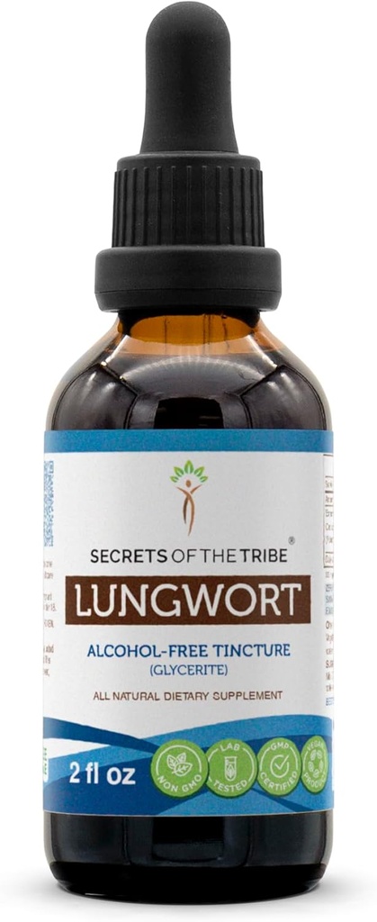 Secrete ale Extractului lichid fără alcool din Tribul Lungwort, Lungwort (Pulmonia officinalis)
