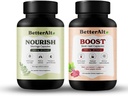 Mai bine Alt Moringa & Beetroot Capsulele de 100% Pure Moringa Leaf pulbere Supliment & 100% Natural Beetroot Supliment 