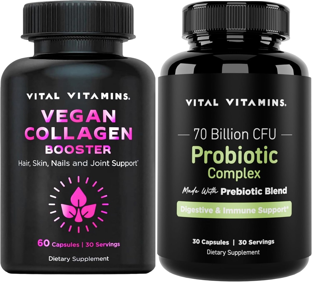 Vital Vitamine Vegan Colagen Booster + Complex Probiotic