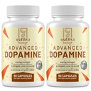 Dopamina Supliment-Mucuna Pruriens extract de semințe, Vitamine premium, Minerale și extracte de plante naturale pentru Drive Mental, Clarity, Focus-120 Capsule