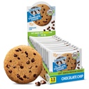 Lenny & Larry's The Complete Cookie, Chocolate Chip, Soft Baked, 16g Plant Proteine, Vegan, Non-GMO, 4 Ounce Cookie (Pachet de 12)