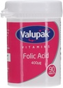 Valupak Vitamine Suplimente Acid folic 400mg 90 comprimate