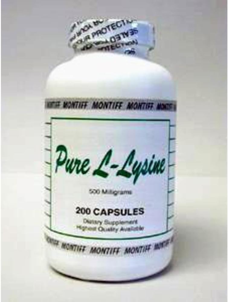 Pur L Lysine 500 mg 200 capac