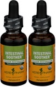Herb Pharm Certified Organic Intestinal Soother Liquid Herbal Formula with Turmeric Extract - 1 Ounce (FIS01) (Pachet de 2)