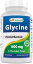 Cel mai bun naturales Glicină Supliment 1000 Mg pentru producția de energie, 180Count