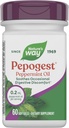 Natura's Way Pepogest Peppermint Oil, Soothes Ocazional Gastrointestinal Discomfort*, Enteric Peppermint Oil Softgels, 60 Softgels (Packagging May Vary)