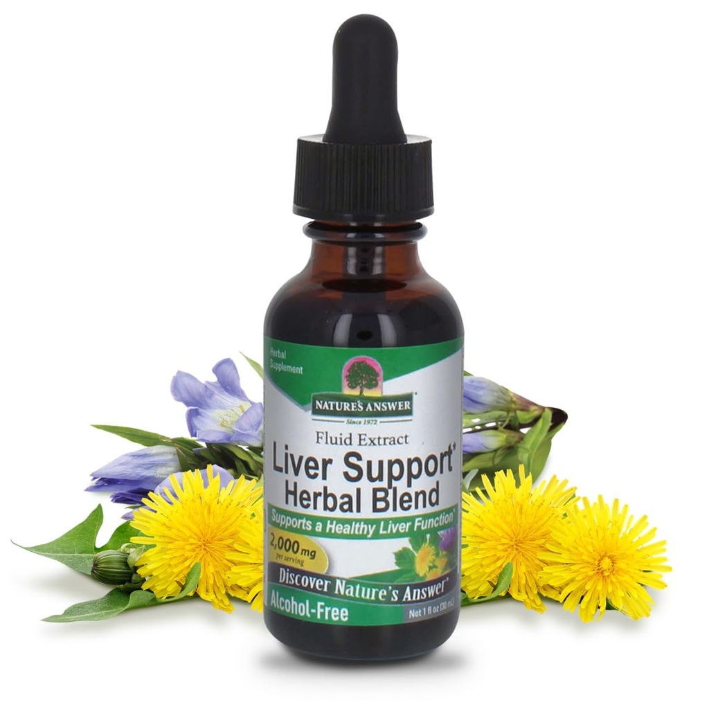 Nature's answer Alcool-Liver Support, 1-Fluid Ounce 