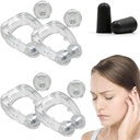 Tinitus Relief pentru urechi inelare, Acupeace Tinitus Relief Device, Acupeace Anti Tinitus Relief Ureche Clip, Dispozitiv de oprire a inelării urechii (2pairs)