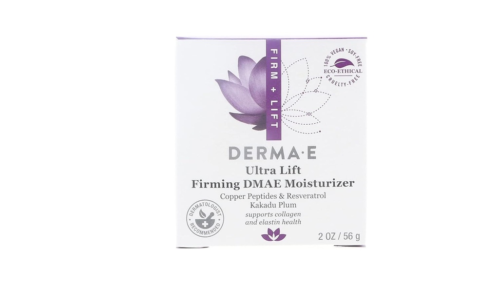 Derma E Firming DMAE Moisturizer Alpha Lipoic Acid & C- Ester, 2 oz (Pachet de 3)