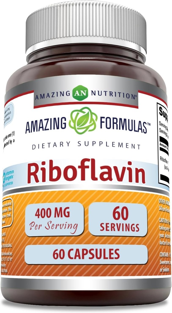 Amazing Formulas Riboflavin (Vitamina B2) Suplimentul 