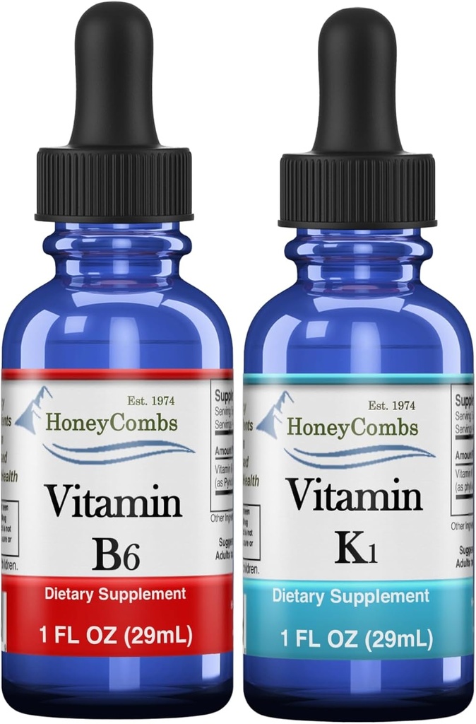 HoneyCombs Vitamina B6 & K1 Drops 
