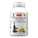 ANDREW LESHMAN Resveratrol-100 EGCG 100mg - 180 capsule - două antioxidante naturale, fără alcool sau cofeină.