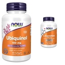 Acum Suplimente, Ubichinol 100 mg, Biodisponibilitatea mare (Forma activă de CoQ10), 120 Softgels & Suplimente, L-Carnitina 1000 mg, forma cea mai pură, Aminoacid, Suport Fitness*, 100 comprimate