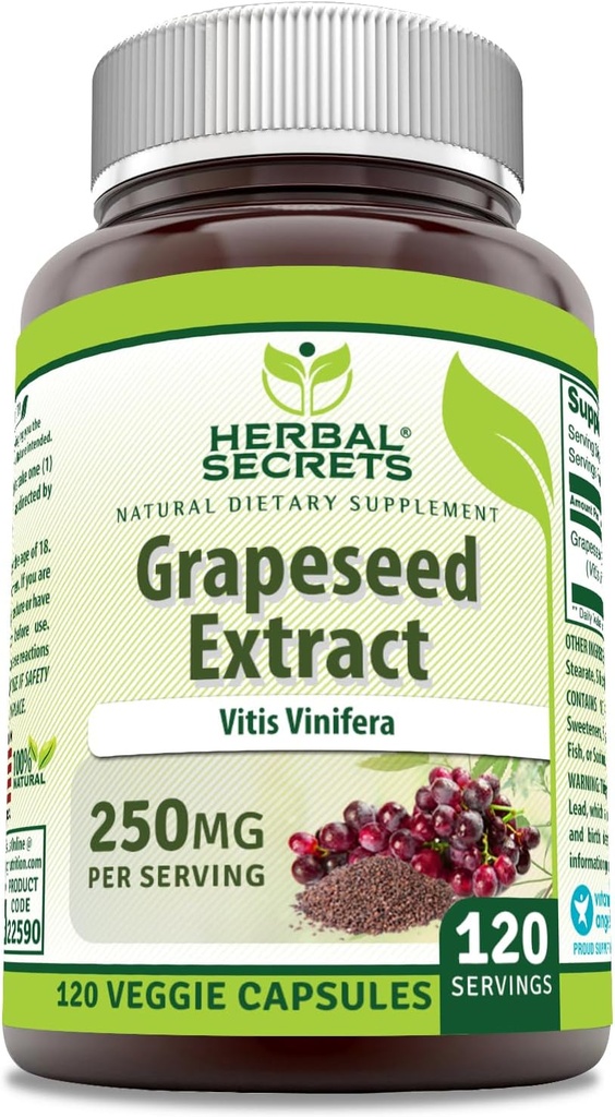 Secrete vegetale Supliment extract de semințe de struguri 