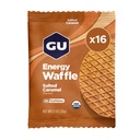 GU Energy Stroopwafel Salty's Caramel Sports Nutrition Waffle, Caffeine-Free, și Kosher lactate, On-the-Go Energie pentru orice antrenament, 16 Conte