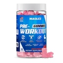 Gume de antrenament Pre pentru bărbați și femei, Gummy PreWorkout cu Beta Alanine 